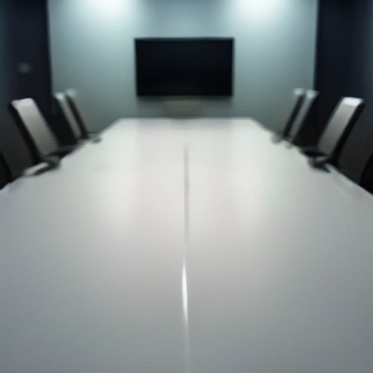 Urban Shine cleaning Meeting tables