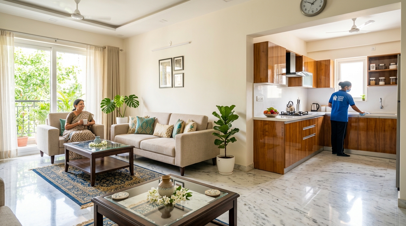 3 BHK Cleaning